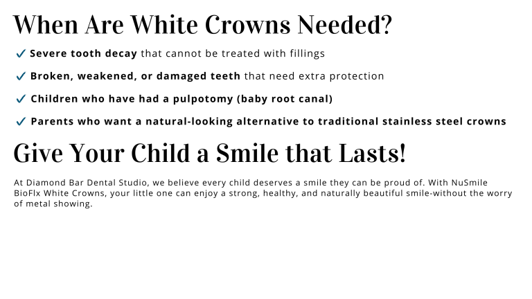 Kids White Crown treatment 11 3